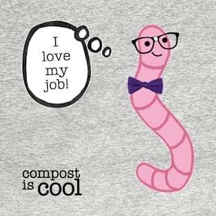 compost worm (nerd) T-Shirt